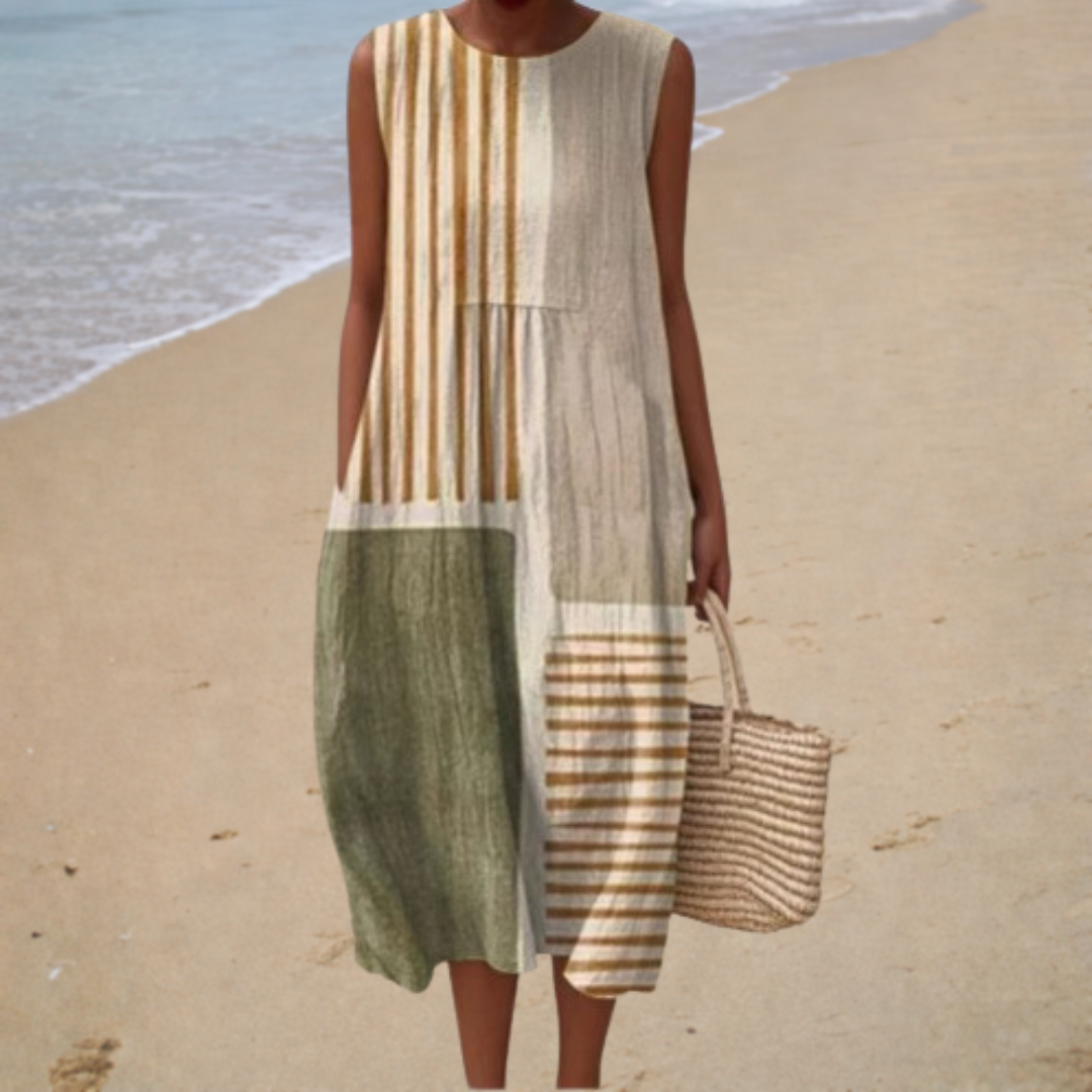 Rosalía | Vestido midi contemporáneo