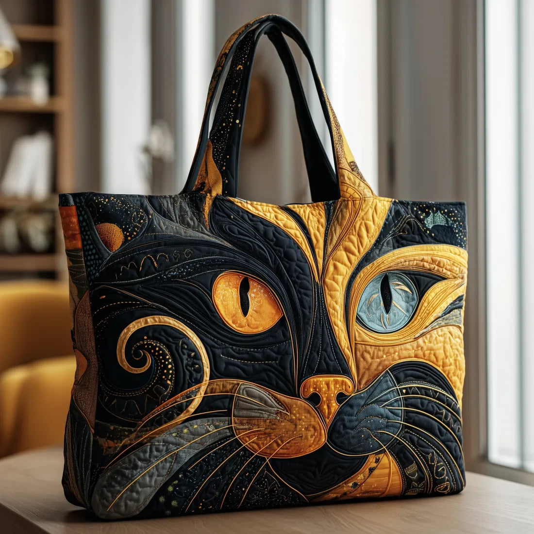 Mística™ | Bolso artesanal Gato Místico