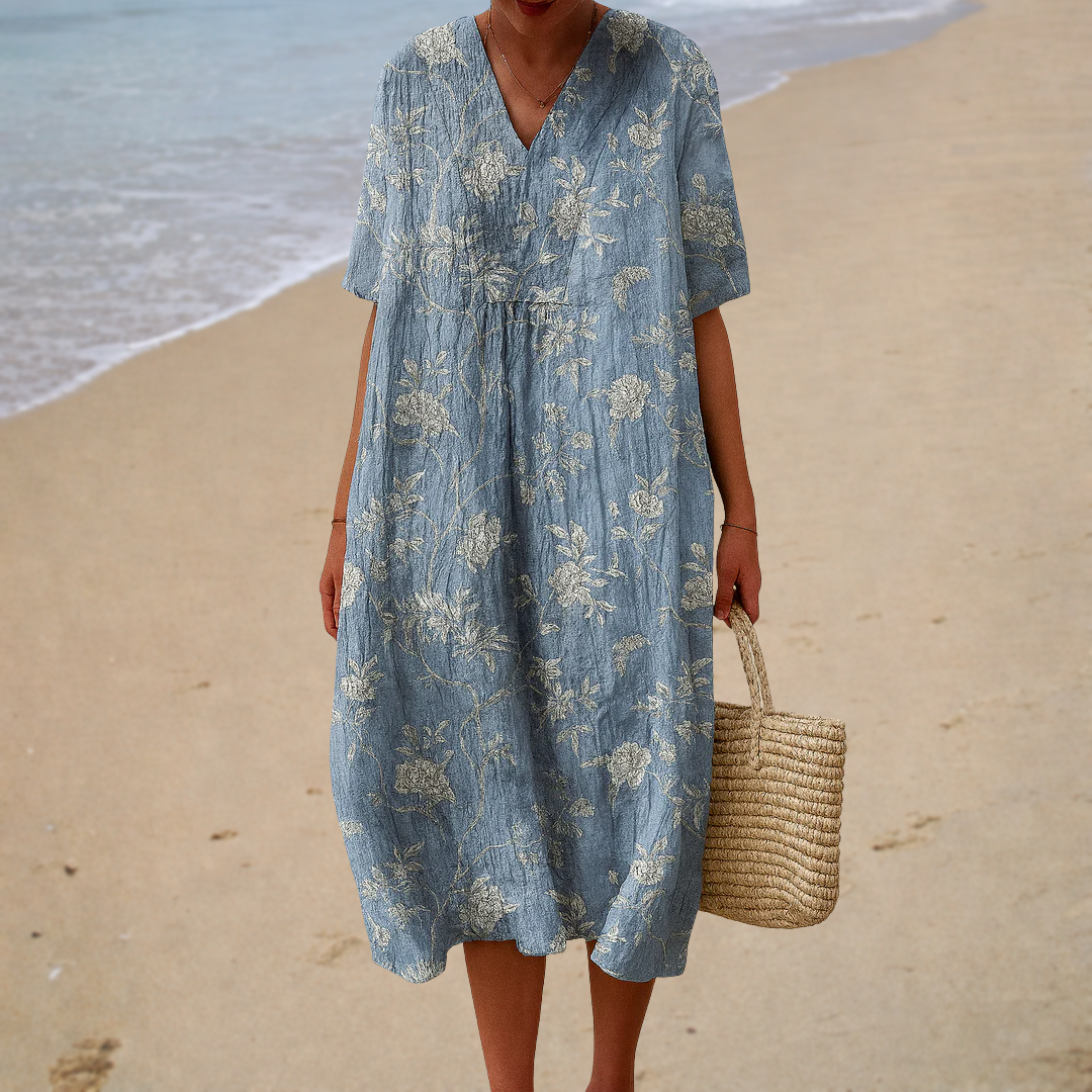Amanda | Vestido midi bohemio