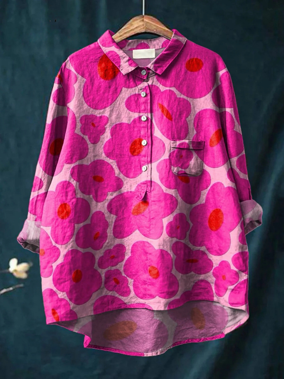 Mía | Camisa floral casual