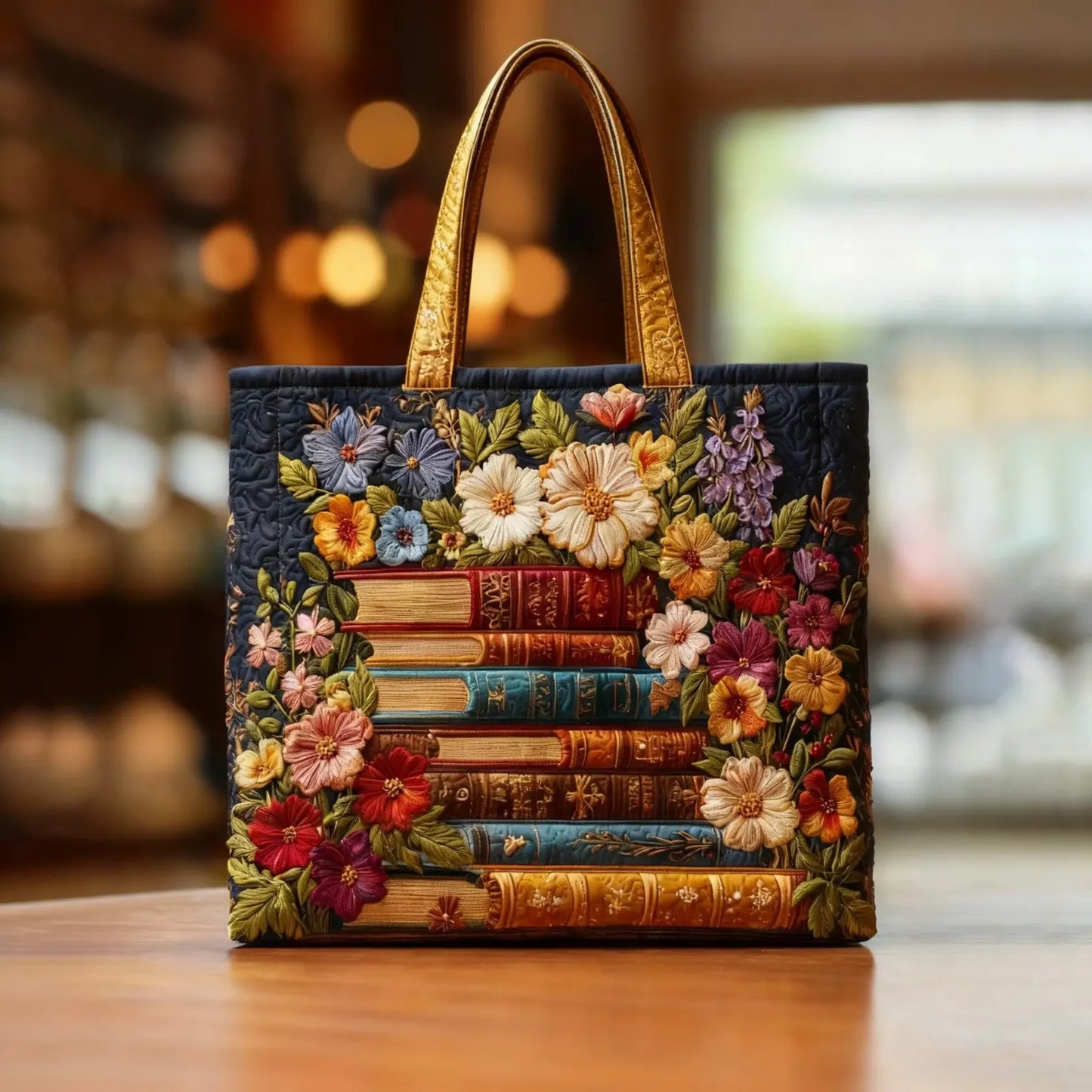 Flora™ | Bolso artesanal con estampado floral