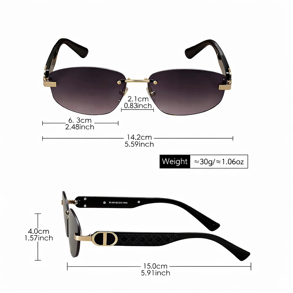 Gafas de Sol Vintage de Lujo
