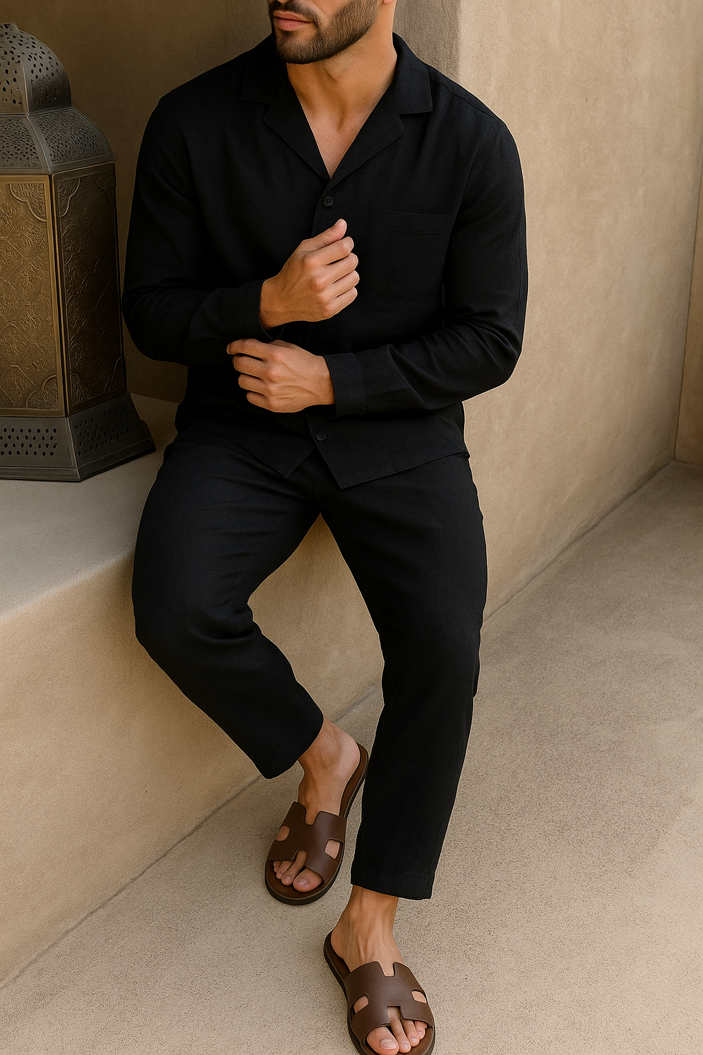 Joe™|Conjunto Premium de Lino