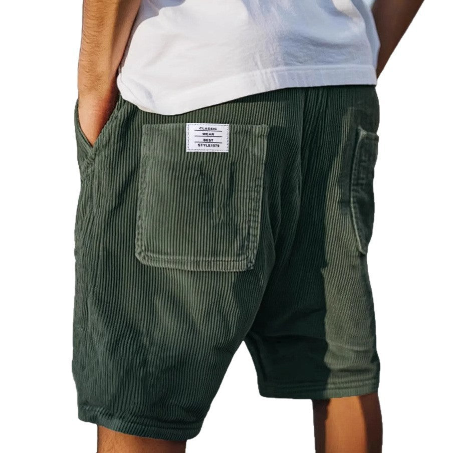 Víctor™ | Pantalón corto de terciopelo elegante