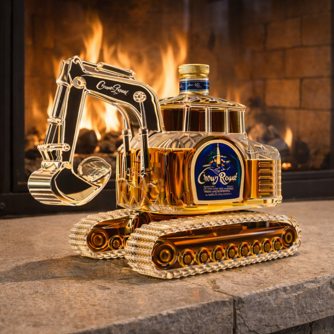 Botella de whisky - Edición Excavadora