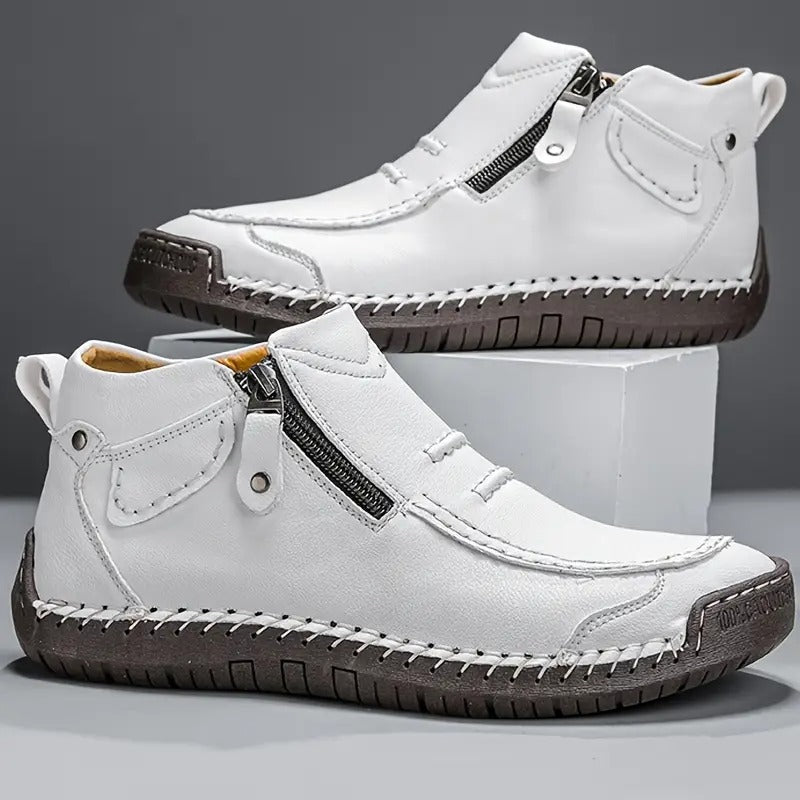Diego | Zapatos cómodos con cremallera lateral