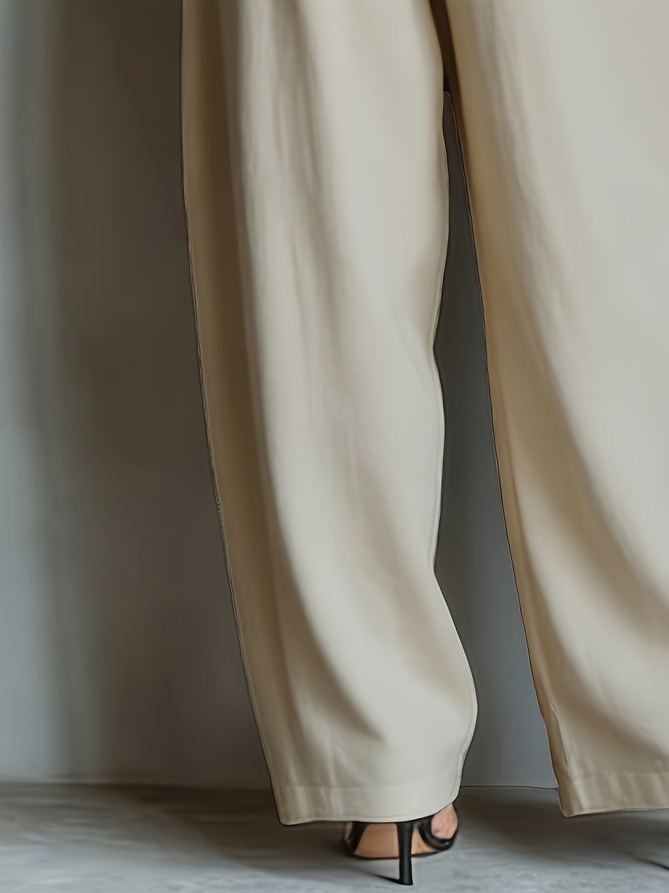 Tiana || Conjunto con escote hombros descubiertos y pantalón ancho