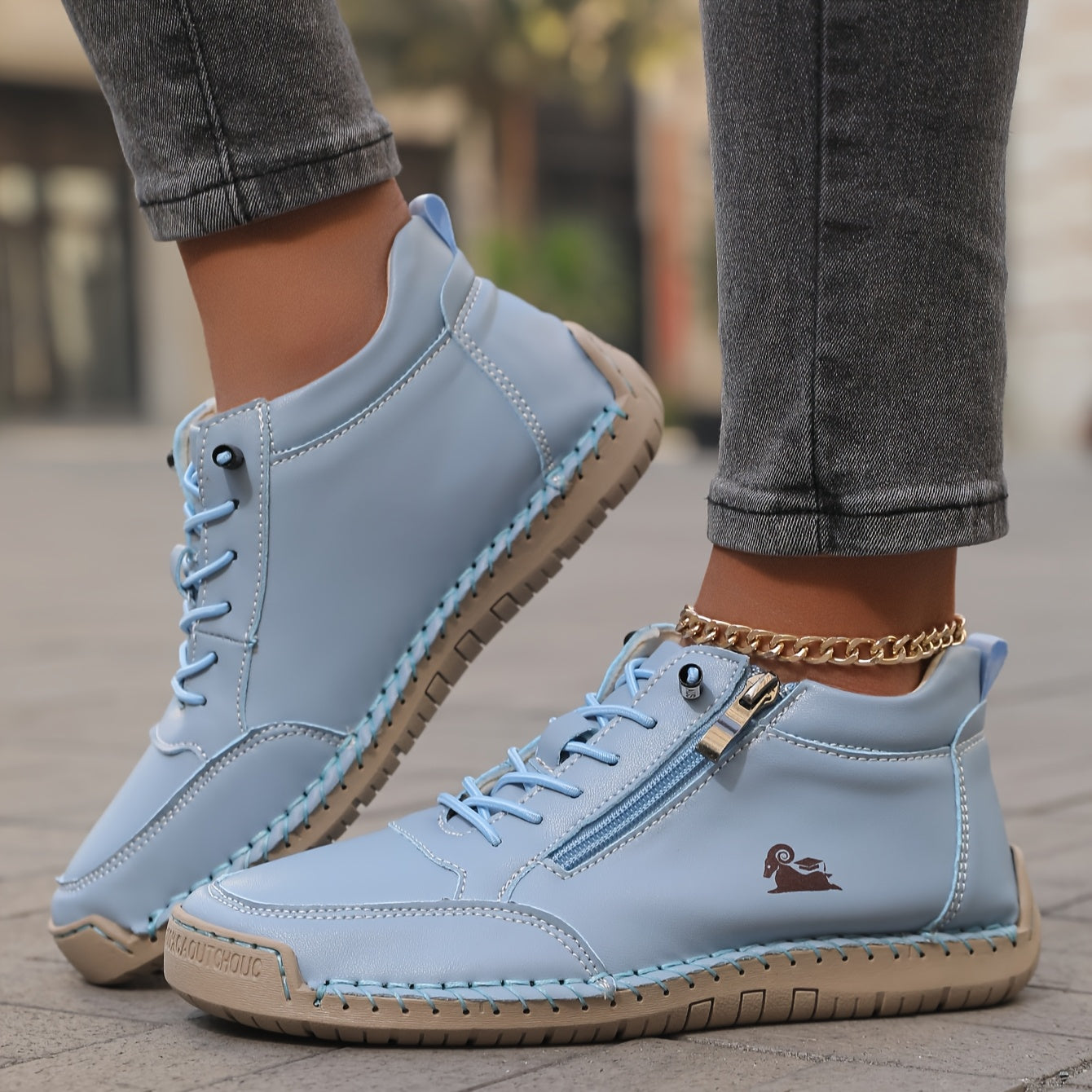 Mila | Zapatillas ortopédicas cómodas con cremallera
