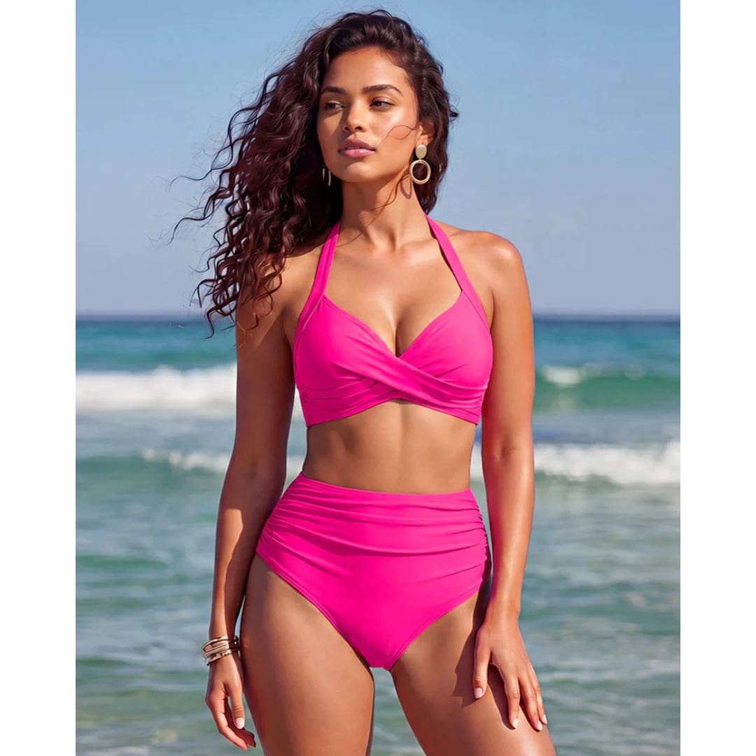 Sabina | Bikini 2 en 1 de talle alto moldeador