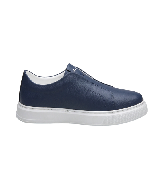 Zapatillas de piel