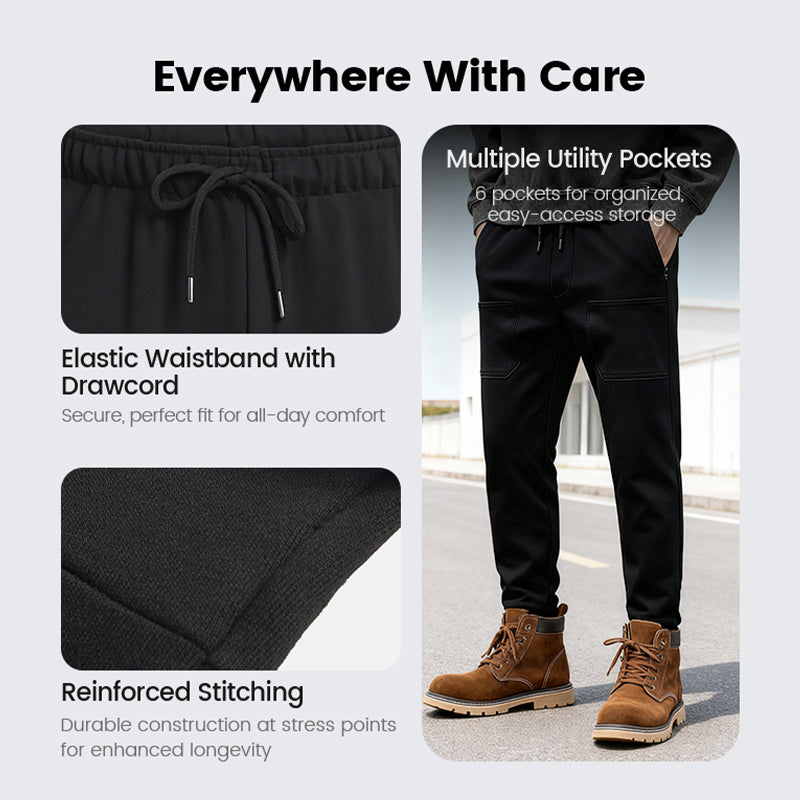 Strapazierfähige Cargohose mit Stretch – Bequem, funktional & mit mehreren Taschen 👖