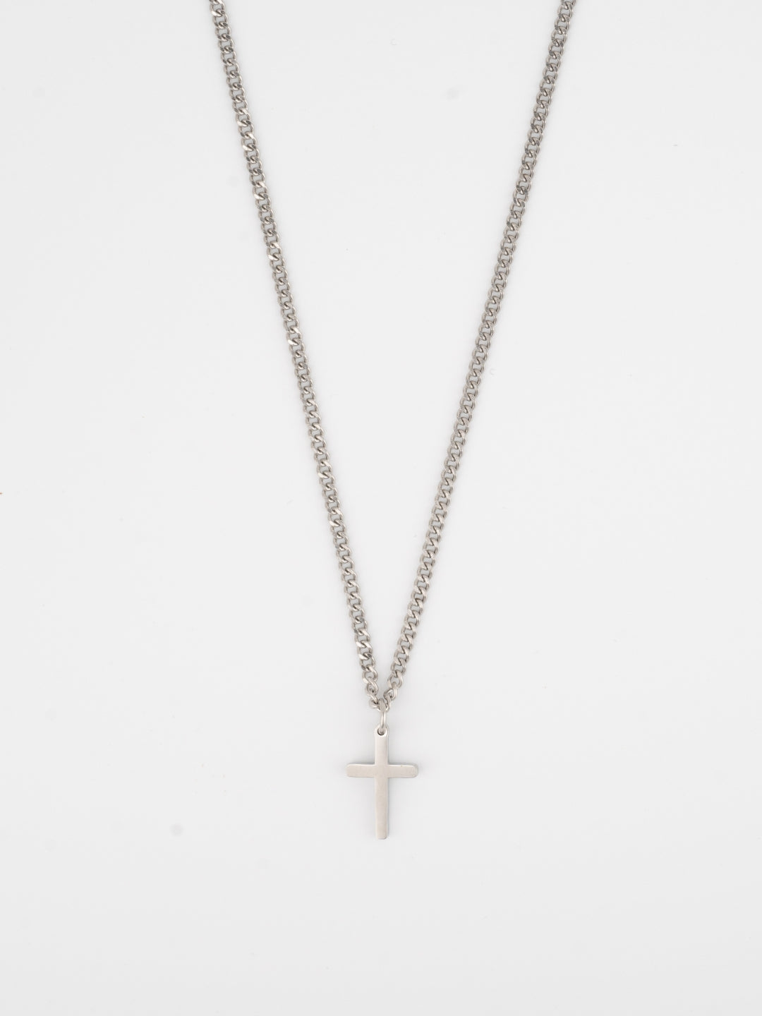 Collar con cruz | Plata