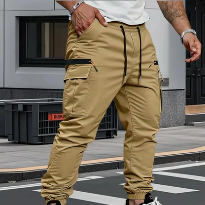 Leo™ | Pantalón jogger cargo elástico para hombre