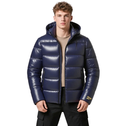 Adrián|Elegante chaqueta acolchada para hombre