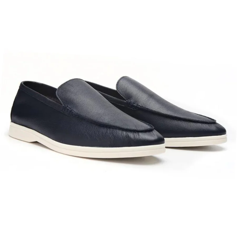 Mocasines de piel de vaca