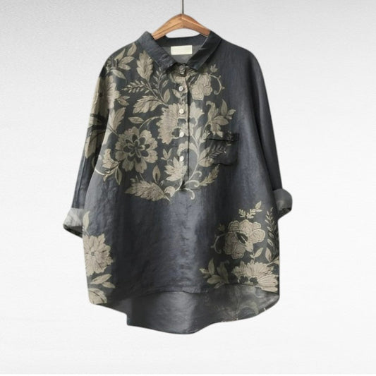Mireva - Blusa vintage elegante