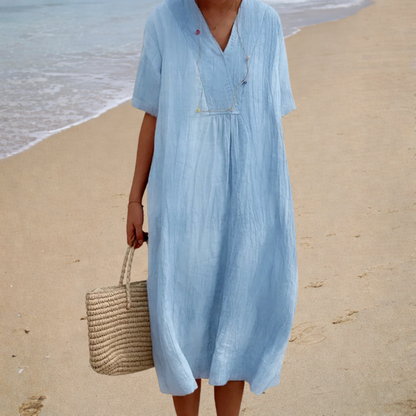 Victoria | Vestido largo relajado