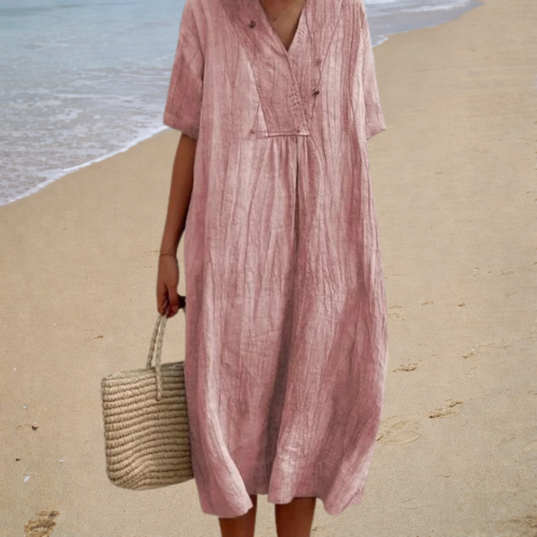 Victoria | Vestido largo relajado