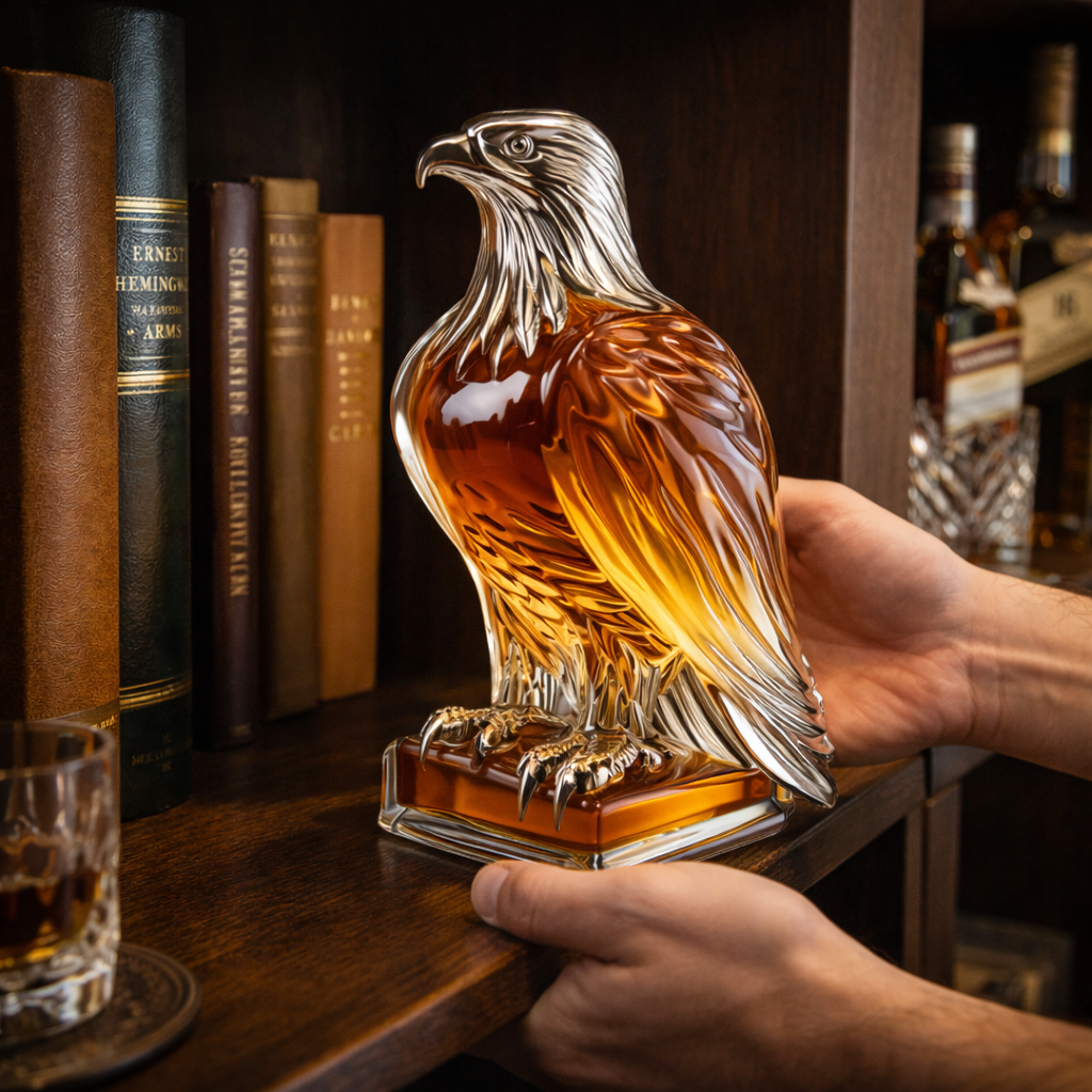 Botella de whisky - Edición Águila