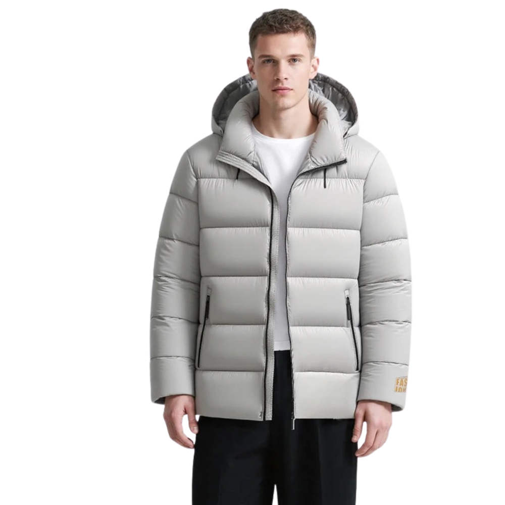 Adrián|Elegante chaqueta acolchada para hombre