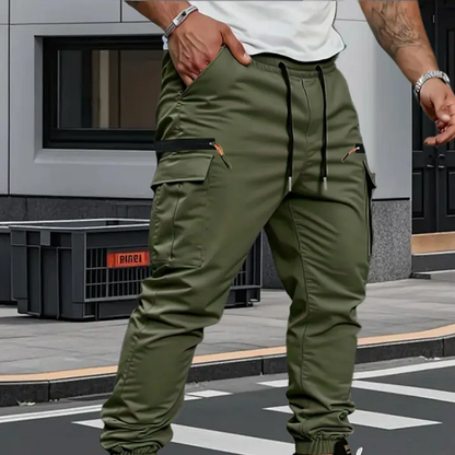 Leo™ | Pantalón jogger cargo elástico para hombre