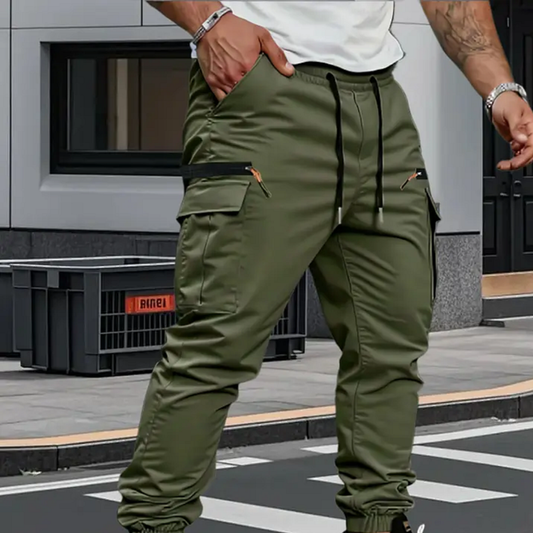 Leo™ | Pantalón jogger cargo elástico para hombre