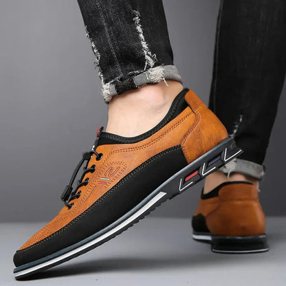 Zapatos casuales de cuero