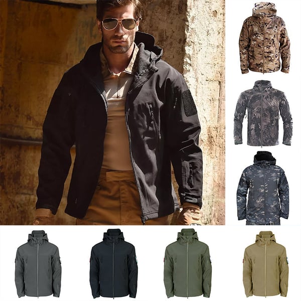 Outdoor-Jacke gegen Wind & Kälte – Wasserabweisend, winddicht & warm🌧️❄️