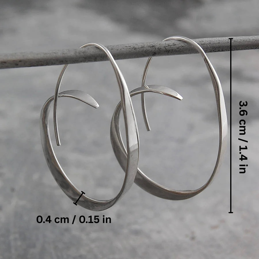 Espiral™ | Pendientes delicados en espiral