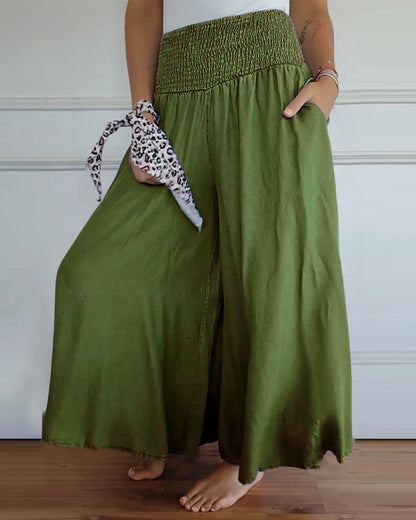 Reina - Comfortabele Wijde Broek