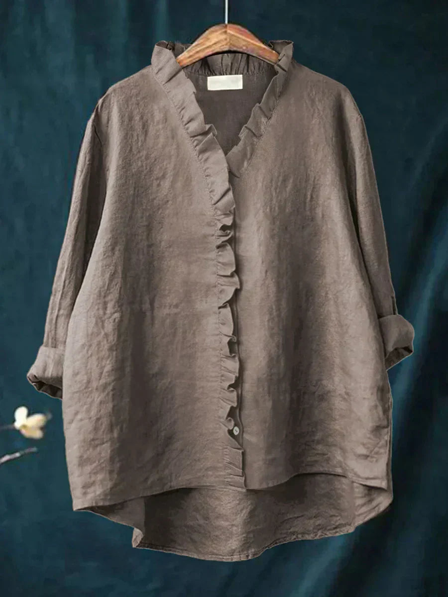 Lili | Blusa ligera con volantes