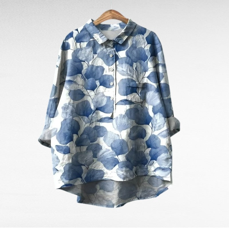 Mireva - Blusa vintage elegante