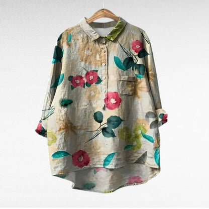 Mireva - Blusa vintage elegante