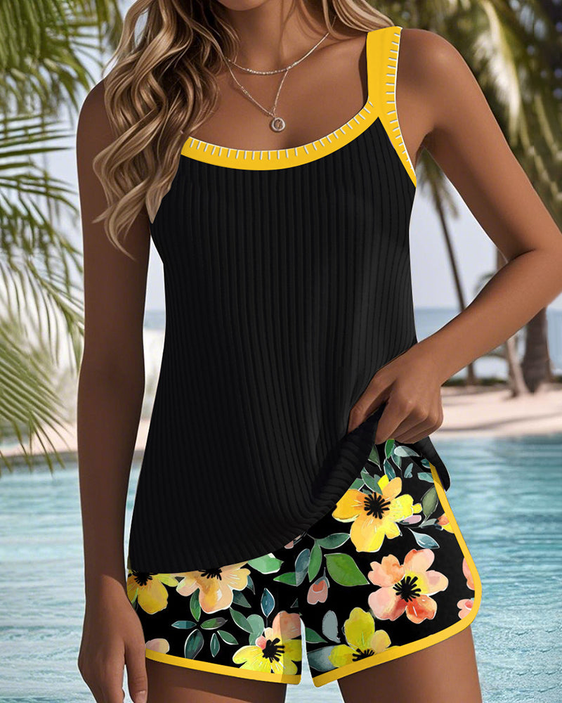 Luna® | Conjunto elegante de tankini de dos piezas
