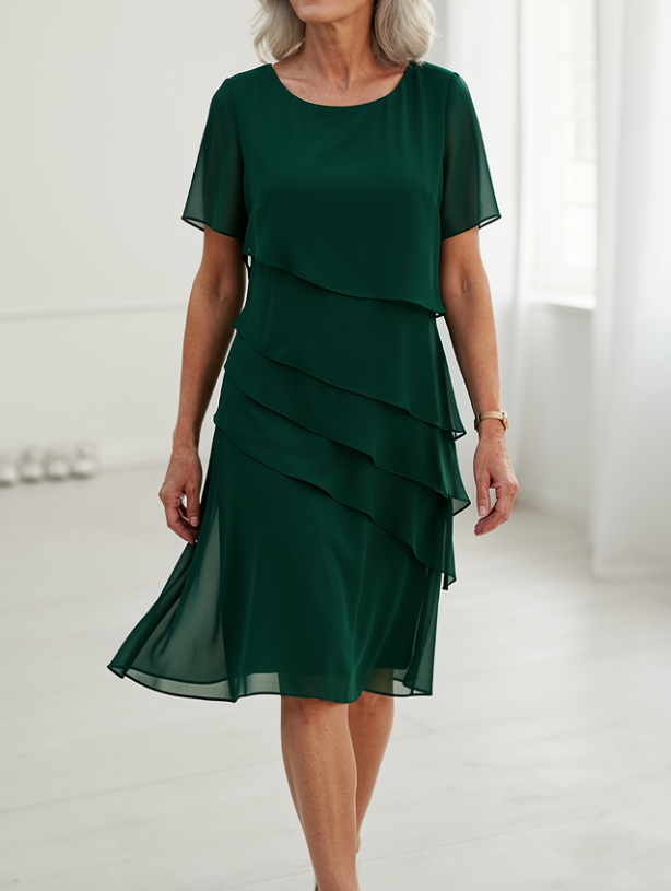 Lina | Vestido elegante y cómodo con volantes