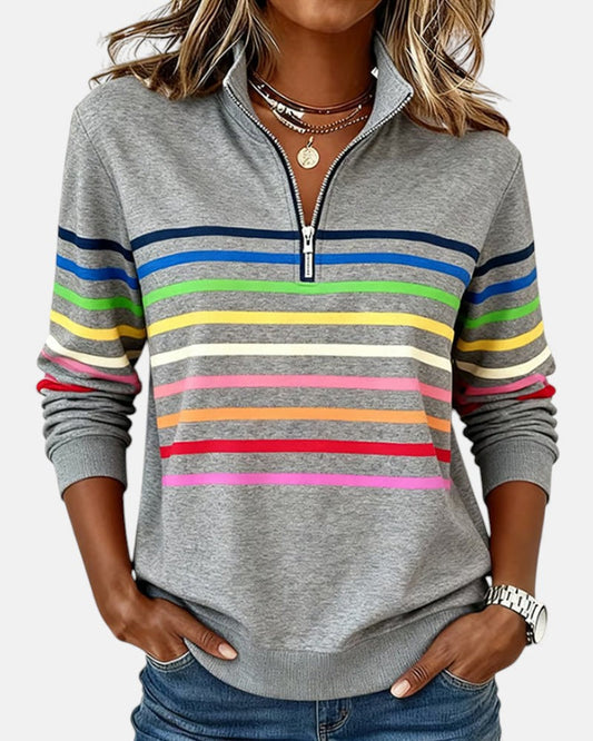 Vera™ | Jersey de rayas cómodo y elegante