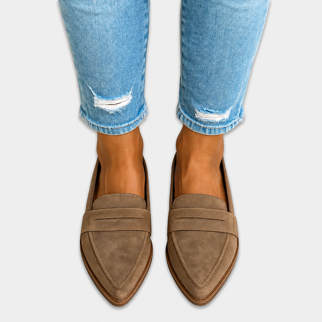 Nadia™ | Mocasines de ante