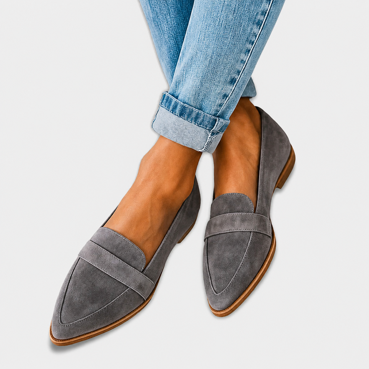 Nadia™ | Mocasines de ante