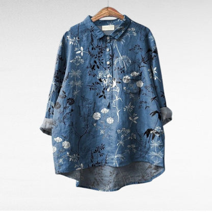 Mireva - Blusa vintage elegante