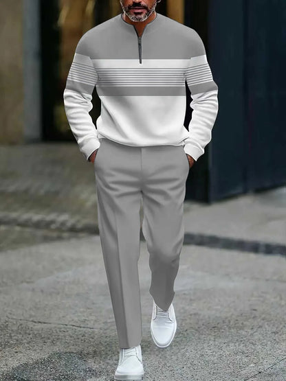 Conjunto de jersey y pantalón para hombre