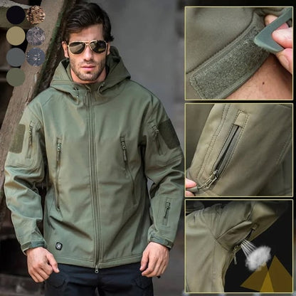 Outdoor-Jacke gegen Wind & Kälte – Wasserabweisend, winddicht & warm🌧️❄️