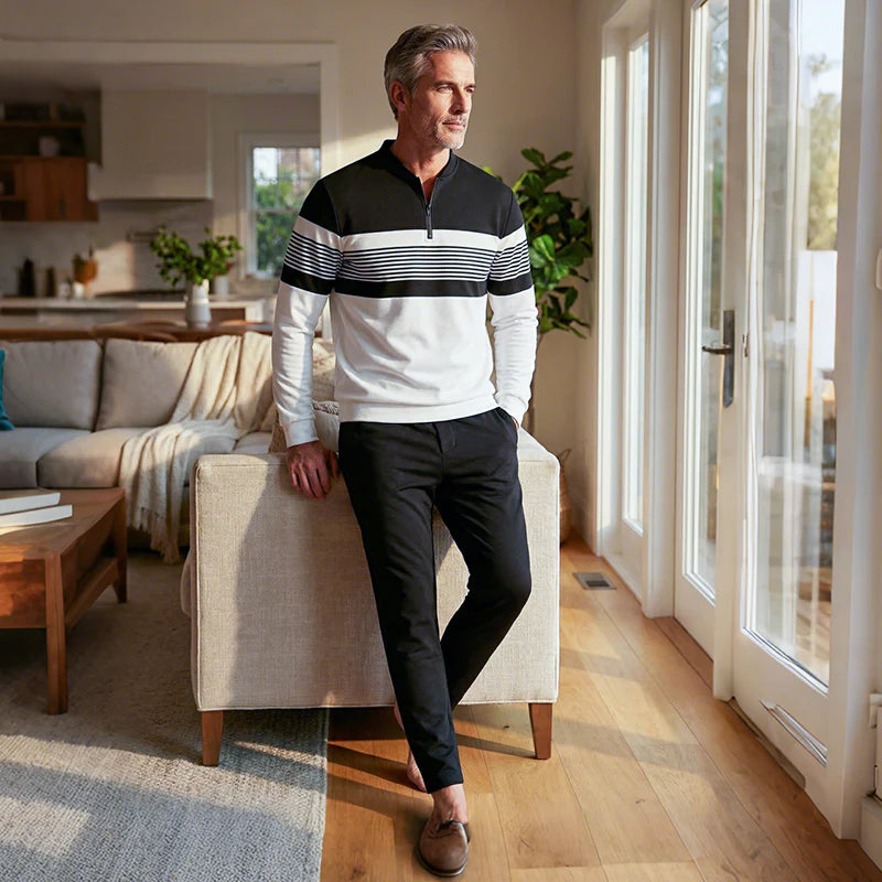 Conjunto de jersey y pantalón para hombre