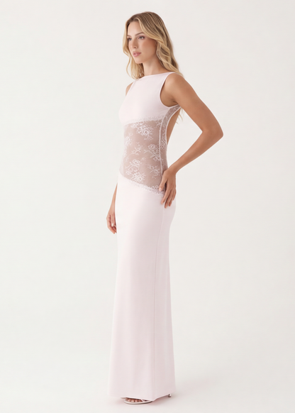 Aria | Vestido maxi con encaje