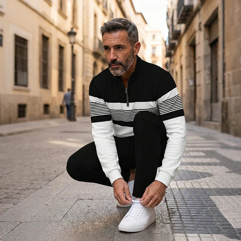 Conjunto de jersey y pantalón para hombre