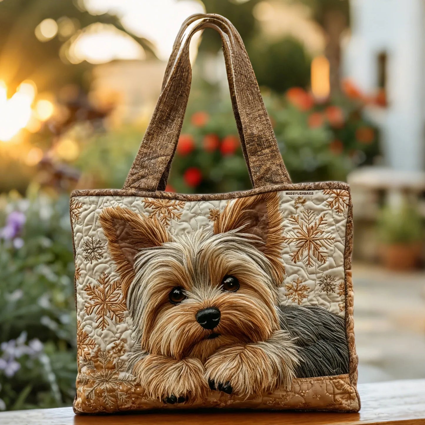 Bruna™ | Bolso Yorkie artesanal elegante