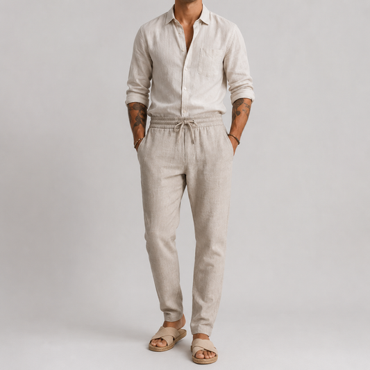 Mateo | Pantalones de lino para verano