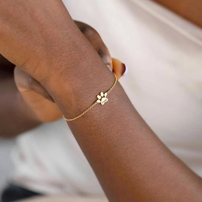 Pulsera personalizada con huellas y nombres