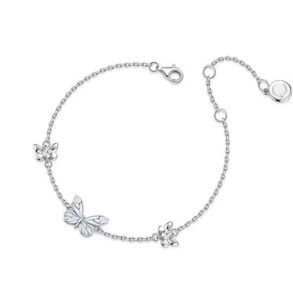🦋Blaue Schmetterling-Halskette – Leuchtende Eleganz im Ins-Stil, zartes Design für den Alltag 💎✨