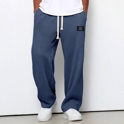 Lorenzo™ | Pantalones anchos con textura de nido de abeja