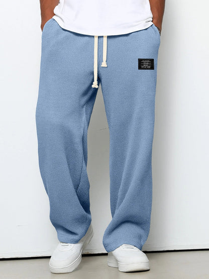 Lorenzo™ | Pantalones anchos con textura de nido de abeja